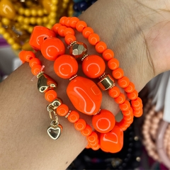 1 MIX Pulseira Miçangas sortidas