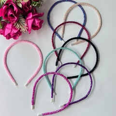 Kit com 4 tiaras gliter luxo feminina sortidas - comprar online