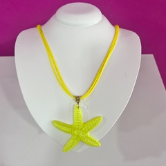 Kit com 10 colares estrela do mar sortidos