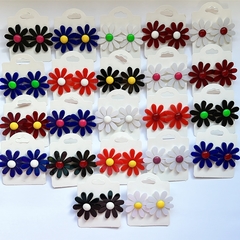 KIT C/12 Florzinhas Acrílico sortidas - comprar online