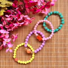 Kit C/ 3 Mix Pulseiras miçangas sortidas - loja online