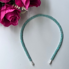 Imagem do Kit com 4 tiaras gliter luxo feminina sortidas