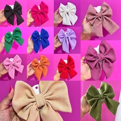 Laço de cabelo feminino adulto e infantil inspiracao virginia tendência da moda estilo delicado tal mãe tal filha várias cores - comprar online