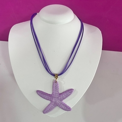 Kit com 10 colares estrela do mar sortidos - loja online