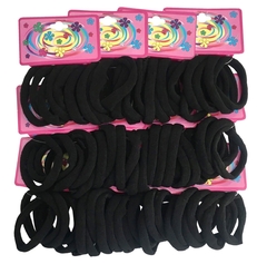 18 Xuxinhas de cabelo de meia preta - comprar online