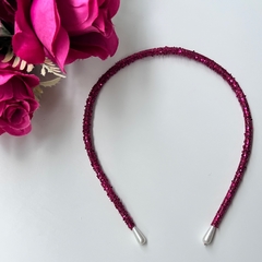 Kit com 4 tiaras gliter luxo feminina sortidas na internet