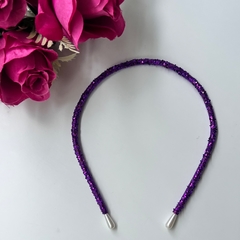 Kit com 8 tiaras gliter luxo feminina sortidas na internet