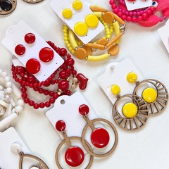 6 Kits (1 Mix Pulseiras e 3 Brincos) - comprar online