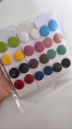 KIT REVENDA C/24 Botão maior e 24 Botão menor - loja online