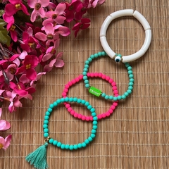 1 MIX Pulseira Miçangas sortidas - loja online