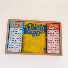 JOGO DE BINGO TRADICIONAL EM MADEIRA - CECILHANDO KIDS