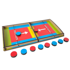 CHUTE CERTO - JOGO DE TABULEIRO FUTEBOL DE BOTÃO - CECILHANDO KIDS