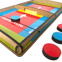 CHUTE CERTO - JOGO DE TABULEIRO FUTEBOL DE BOTÃO