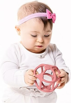 MORDEDOR BOLA EM SILICONE - ROSA - comprar online