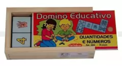 DOMINO EDUCATIVO - QUANTIDADES E NÚMEROS - comprar online