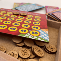 JOGO DE BINGO TRADICIONAL EM MADEIRA na internet