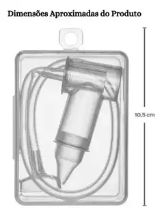 ASPIRADOR NASAL COM ESTOJO - CECILHANDO KIDS