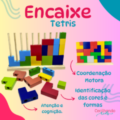 ENCAIXE TETRIS - BLOCOS DE ENCAIXE