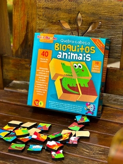 QUEBRA CABEÇA- BLOQUINHOS ANIMAIS na internet