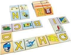 DOMINO EDUCATIVO - FIGURAS E LETRAS - loja online