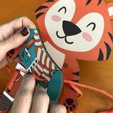 ALINHAVO TIGRE FASHION - CECILHANDO KIDS