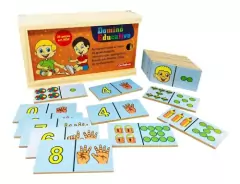 DOMINO EDUCATIVO - QUANTIDADES E NÚMEROS