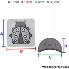 QUEBRA CABEÇA INSETOS JOANINHA na internet