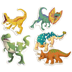 QUEBRA CABEÇA - PROGRESSIVO - DINOSSAUROS - comprar online