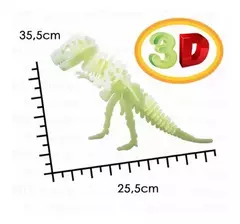 QUEBRA CABEÇA 3D DINOSSAURO na internet