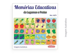 Memória de Legumes e Frutas - comprar online