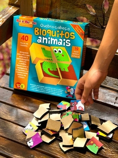 QUEBRA CABEÇA- BLOQUINHOS ANIMAIS
