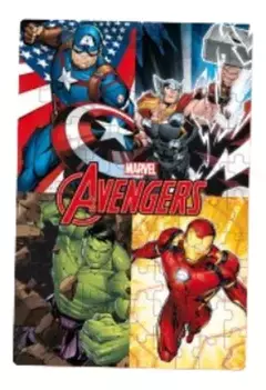 QUEBRA CABEÇA AVENGERS VINGADORES 200 PEÇAS na internet