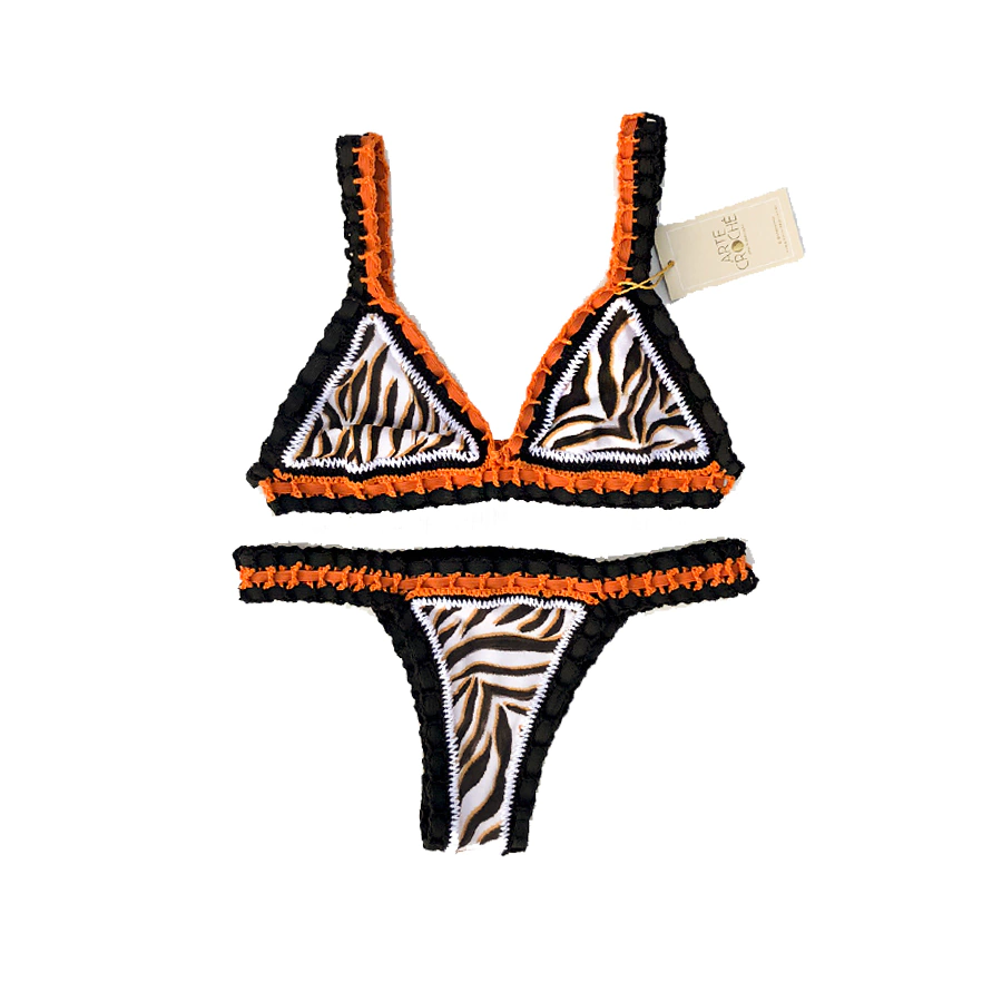Bikini ZEBRA LARANJA