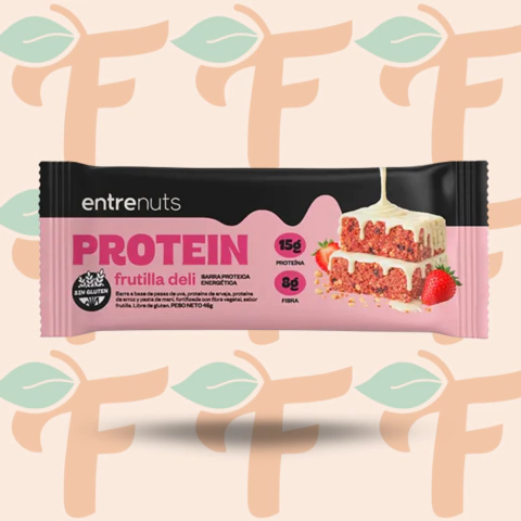 Barrita proteica Frutilla Deli Entrenuts