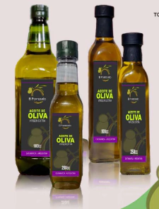 Aceite de Oliva extra virgen x 250ml (plástico) El Portezuelo