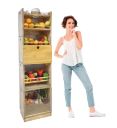 Apilable Full Enchapado en Pino - comprar online