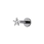 PIERCING DE PRATA ESTRELA 5.5MM - comprar online