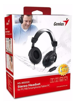 AURICULAR C/ MICROFONO GENIUS HS-M505X - comprar online