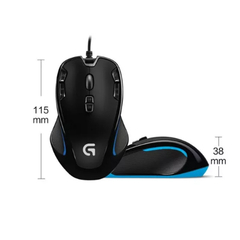 MOUSE LOGITECH G300S OPTICAL USB GAMER - Manos Magicas Tech