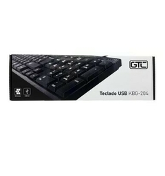 TECLADO GTC KBG-204 NEGRO USB