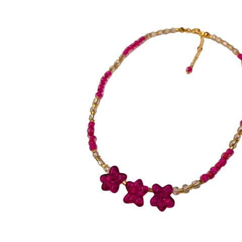 Colar Star Pink
