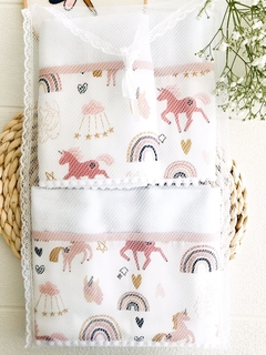 Kit Presente Enxoval Arco Iris na internet