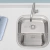 TANQUE INOX ENCAIXE ACO INOX 40X40 AC TRAMONTINA