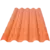 TELHA PVC COLONIAL 230X86CM