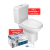 VASO DECA COMPLETO C CAIXA ACOP FLEX BRANCO