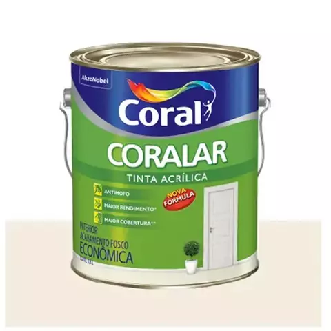 TINTA CORALAR BR/PROT S/B BRANCO 3,6 LTS L52021