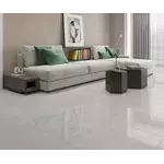 PISO RETIFICADO PURE CINZA BRILHO 60X60