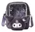 Morral con visor Sanrio Kuromi con correa regulable y bolsillo con cierre en internet