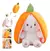 Peluche conejo Transformable Orejas Con Cierre - comprar online