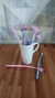 Lapicera flexible conejito cute kawaii